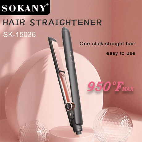مكواة شعر سوكاني ديچيتال سيراميك بدرجة حرارة 950°F موديل SK-15036