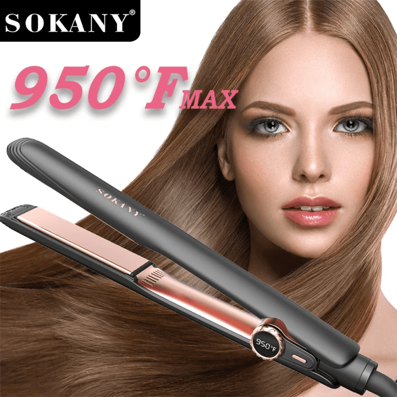مكواة شعر سوكاني ديچيتال سيراميك بدرجة حرارة 950°F موديل SK-15036