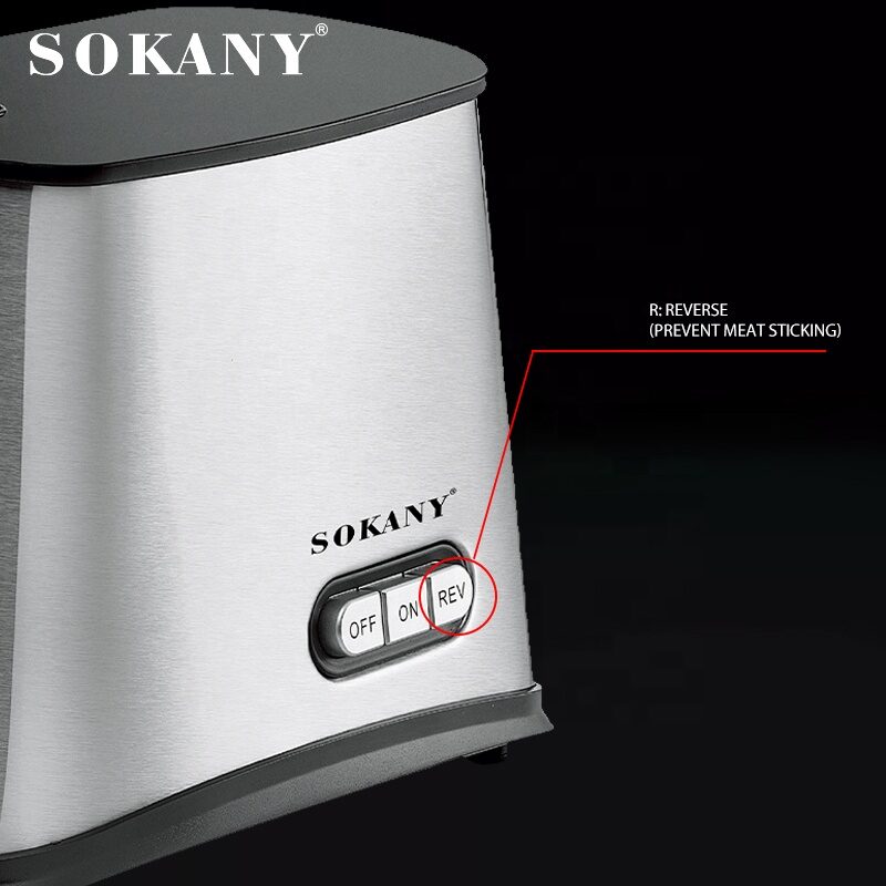 مفرمة لحمة سوكاني استانلس ستيل 3300 وات موديل SK-06032