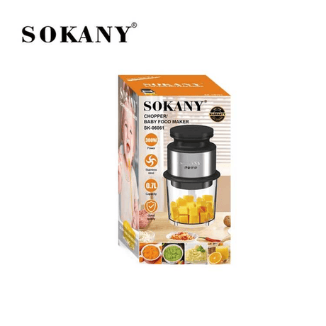 كبة سوكاني ميني أكريليك 0.7 لتر 300 وات سرعتين موديل SK-06061