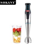 ⁦هاند بلندر سوكانى استنالس+ كوب 1200 وات  SK-758⁩ - الصورة ⁦2⁩