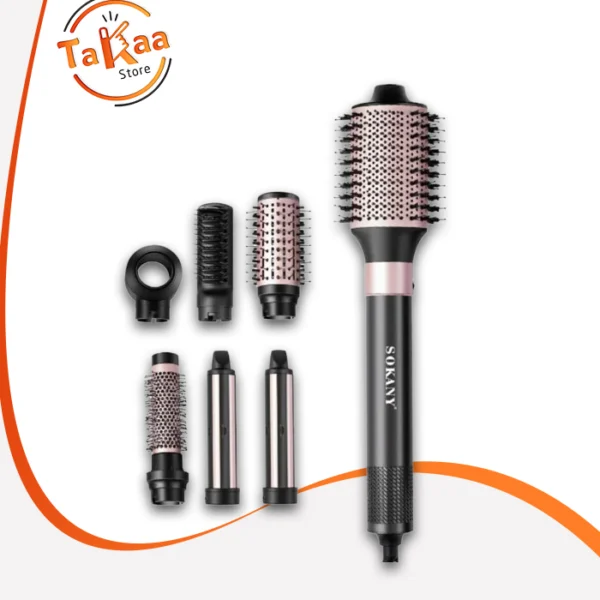 طقم استشوار سوكاني 7×1 بقدرة 1500 وات موديل SK-15018