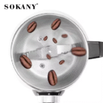 ⁦مطحنة توابل استنالس ستيل سوكاني 300 جرام 500 وات موديل SK-156⁩ - الصورة ⁦3⁩