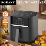 ⁦قلاية هوائية سوكاني ديجيتال 6.5 لتر 1800 وات موديل SK-10040⁩ - الصورة ⁦2⁩