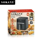 ⁦قلاية هوائية سوكاني ديجيتال 6.5 لتر 1800 وات موديل SK-10040⁩ - الصورة ⁦4⁩