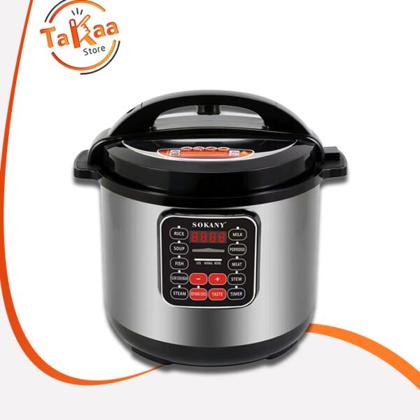 حلة ضغط سوكاني 13 لتر 1600 وات SK-2404 ديجيتال