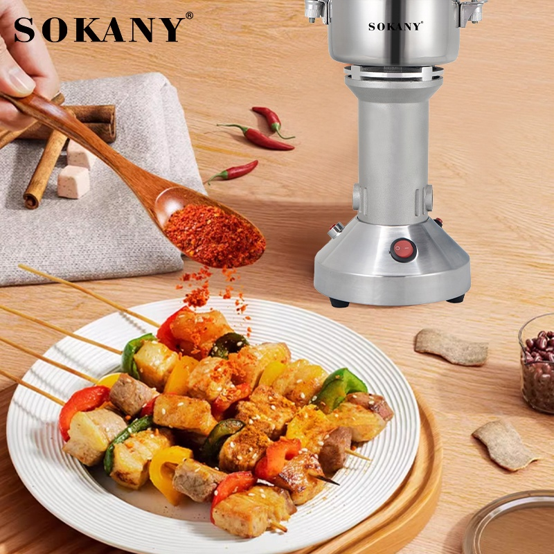 مطحنة توابل استنالس ستيل سوكاني 150 جرام 950 وات موديل SK-01016