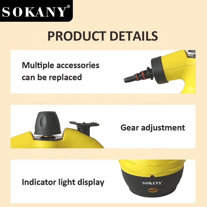 جهاز تنظيف بالبخار 2000 وات 250 مل SK-13061