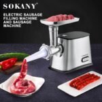 ⁦مفرمه لحمه سوكاني استانلس ستيل 3300 وات موديل SK-06032⁩ - الصورة ⁦4⁩