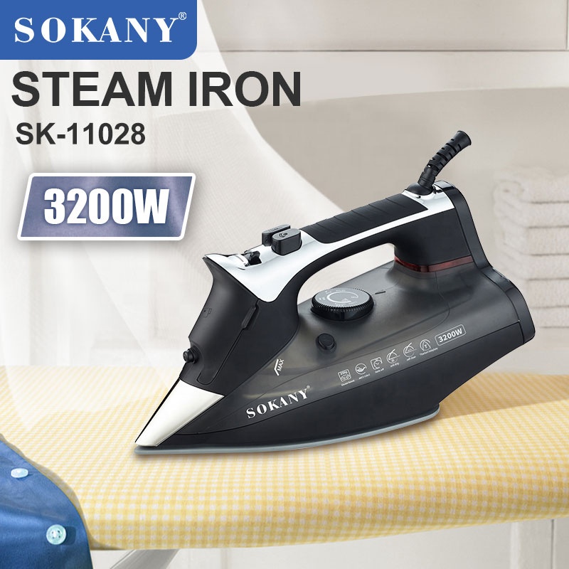 مكواة ملابس سوكاني 3200 وات سعة 400 مل موديل SK-11028